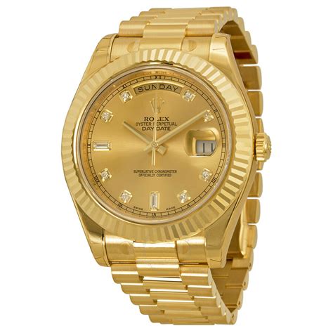 rolex 18k yellow gold day date ii|rolex day date 18238 price.